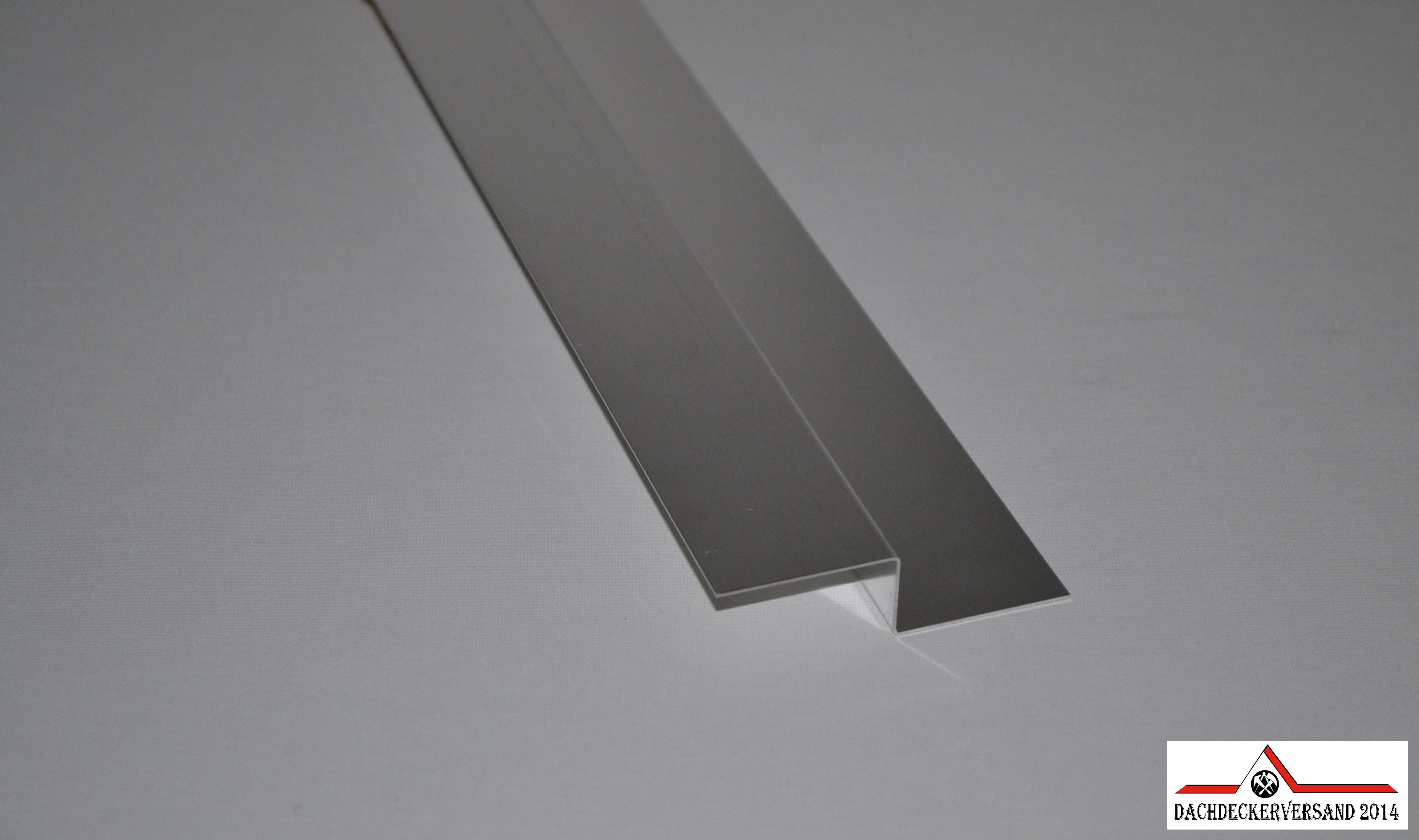 2 m Z-Blech, Z-Form Z-Profil Z-Winkel Winkelblech Z-Profil Z-Blechprofil Aluminium natur 0,8 mm stark 