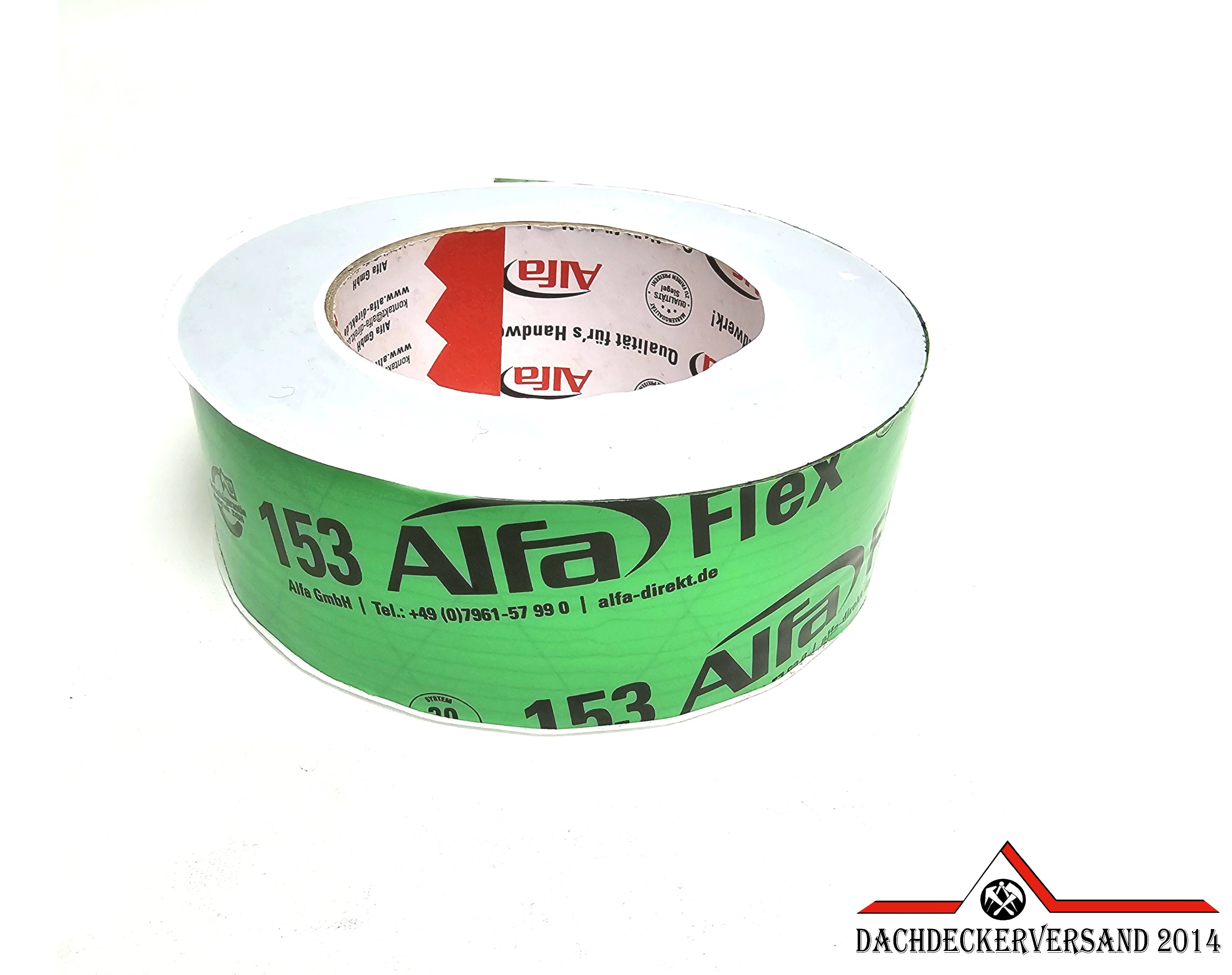 Alfa Flex 153 Klebeband flexibles Folienklebeband 50 mm x 25 m 1 Rolle 