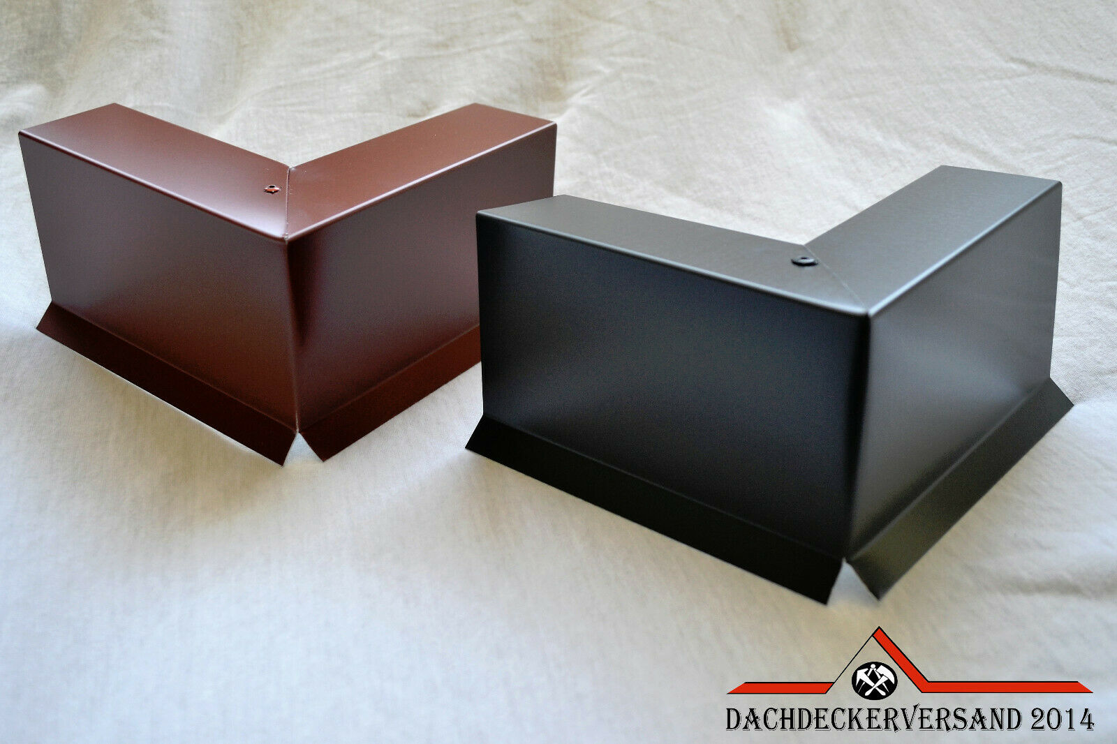 90° Ecke Ortecke Außenecke für Ortgangblech Ortblech Material auswählbar (Form A)