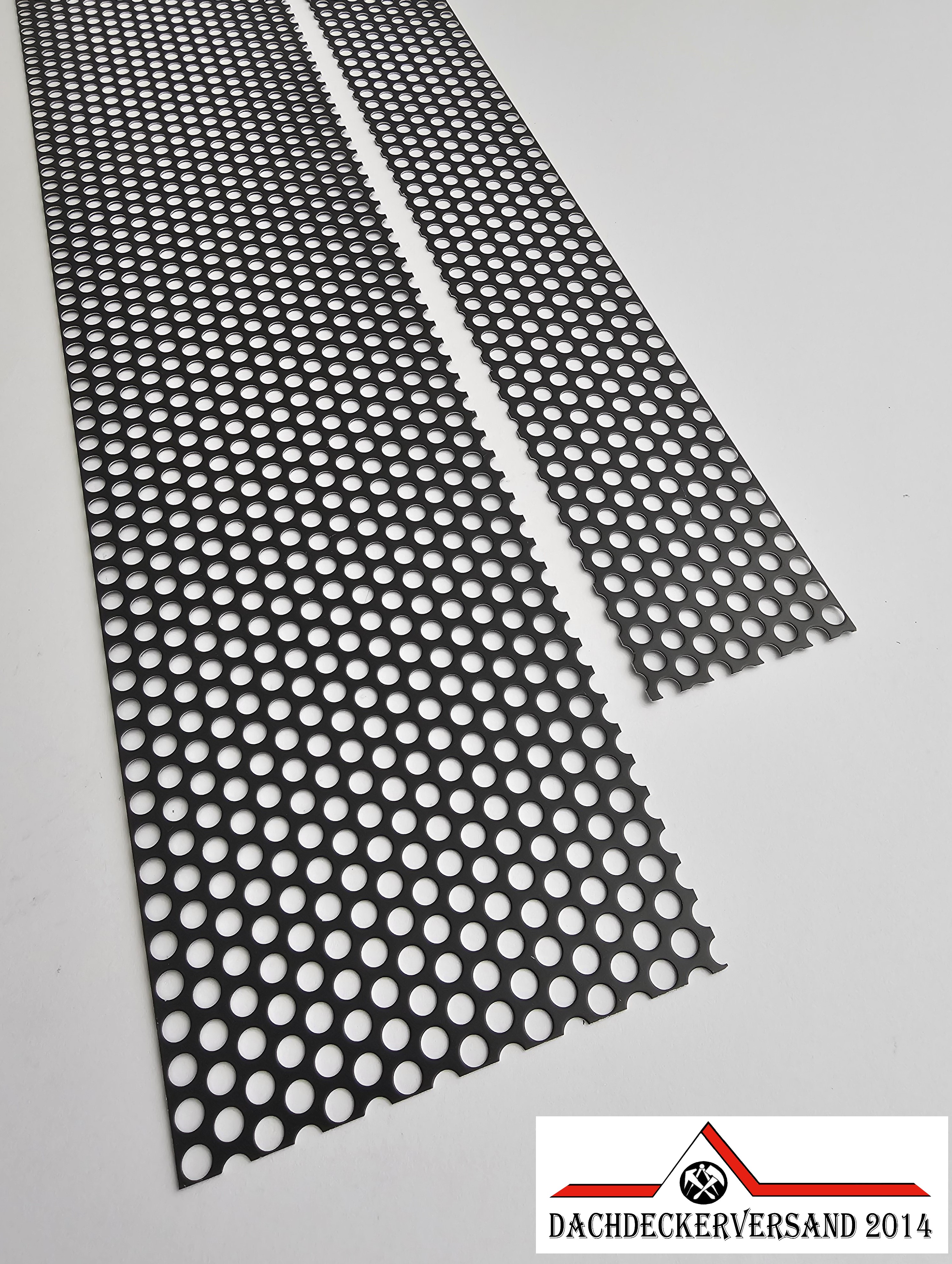 1 m Lochblechstreifen Lochblech Blechstreifen Alustreifen Streifenblech Alu Aluminium farbig 0,8 mm stark 